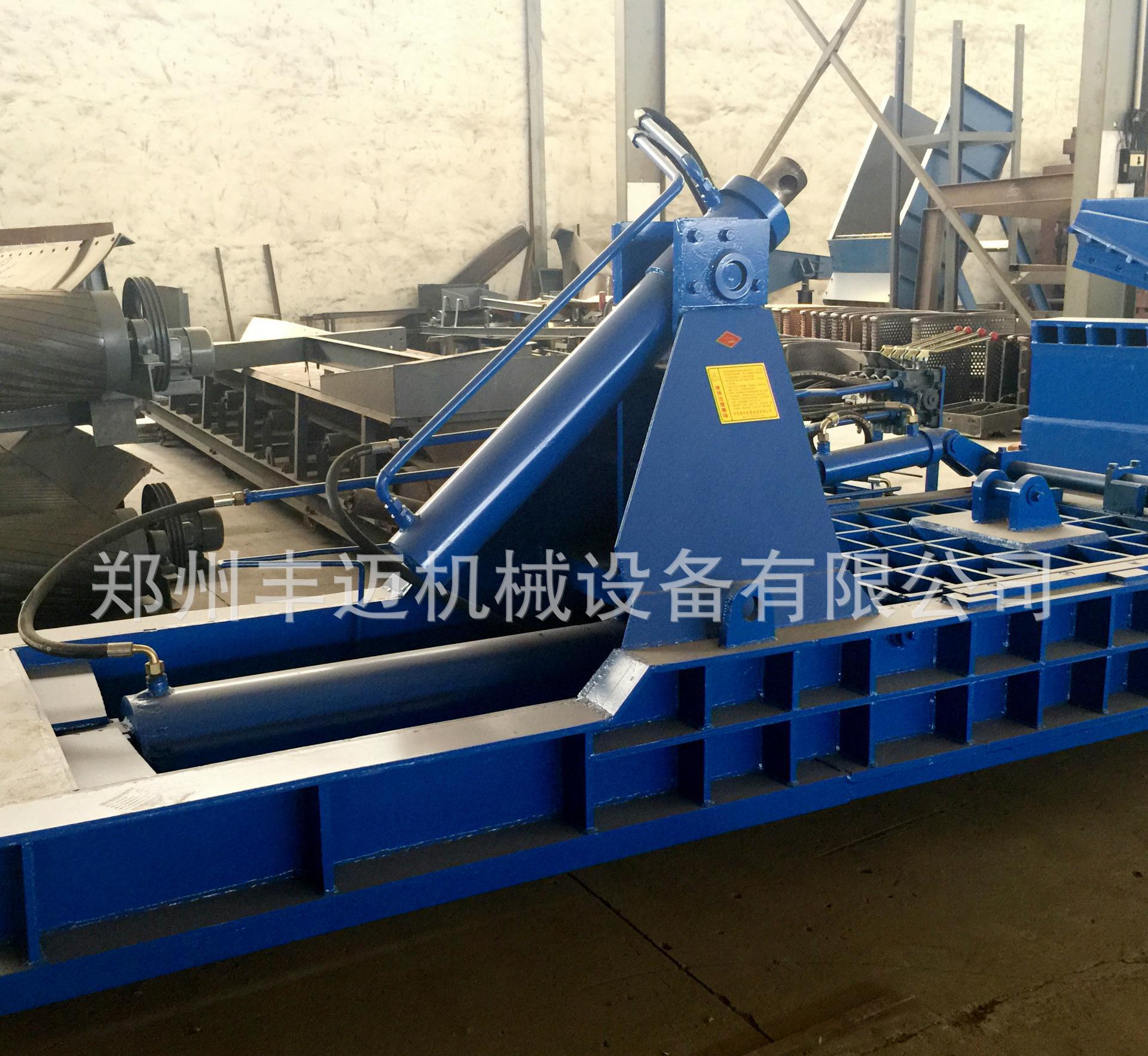 廢舊金屬壓塊機 鐵屑壓餅機 自行車壓塊機 液壓廢鐵打包機