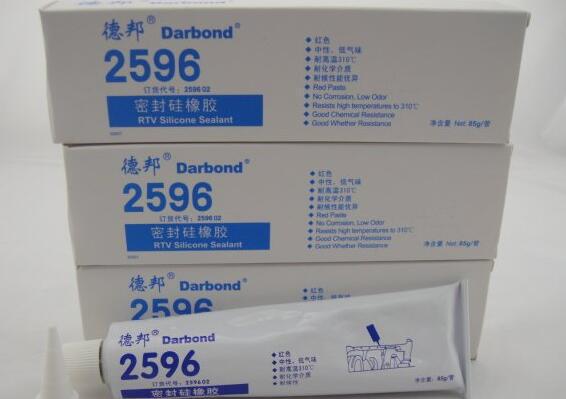 德邦2596 密封硅橡膠  紅色、中性、耐高溫310°