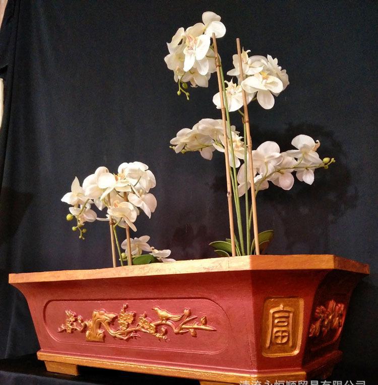 塑鋼花盆模具裝飾花盆模具歐式構件GRC現澆花盆模具