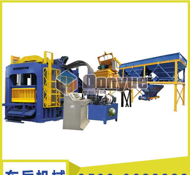 棗莊可移動式水泥免燒磚機 小型空心砌塊成型機 花磚機