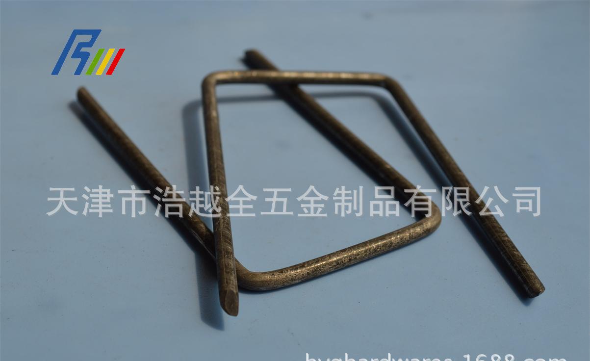 直銷 優質U型釘 天津圓頭V型草皮釘 量大從優 工廠特價