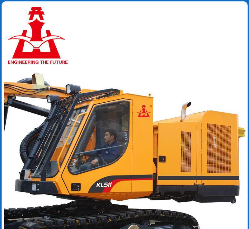 專業(yè)開山KL511型全液壓露天鉆車 配備重型液壓頂錘式鑿巖機(jī)