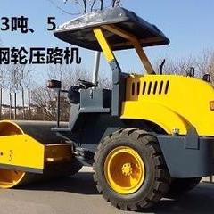 恒旺5.5噸 單鋼輪重型壓路機 壓路機生產廠家座駕式壓路機