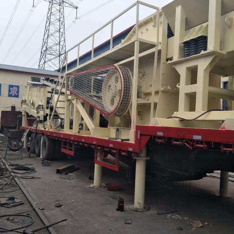 旭金移動戰 廠家直銷 礦山設備 移動式破碎機