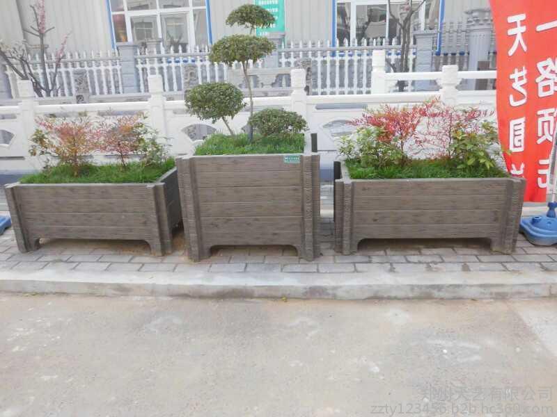 景觀模具-花箱模具-仿木花箱-水泥花箱