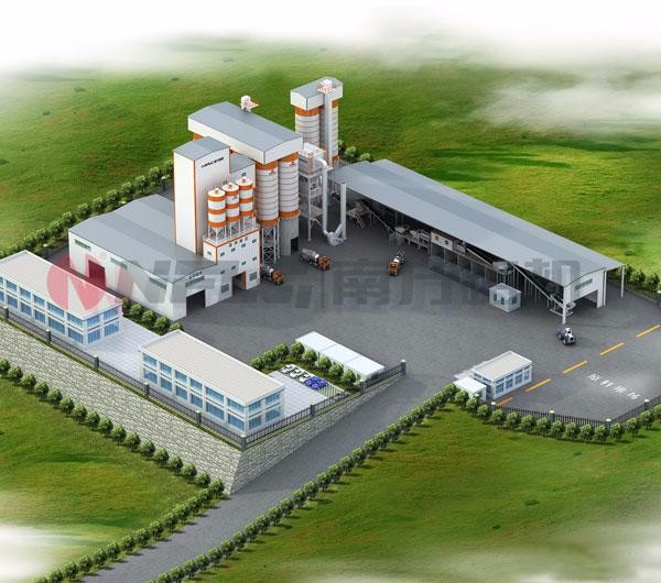 南方路機 建筑混合垃圾處理   攪拌機 攪拌站 混凝土攪拌站