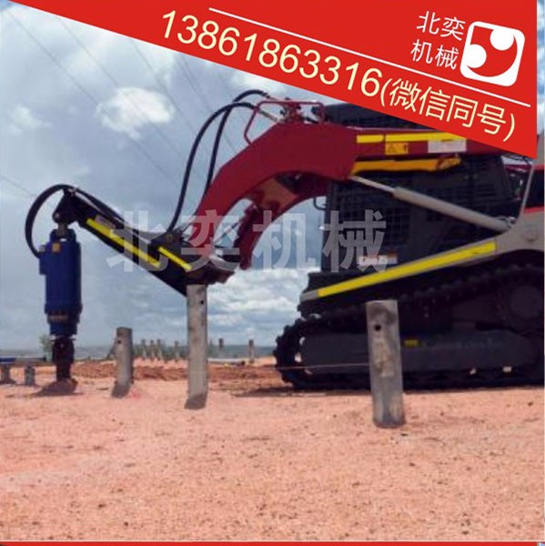 鋼板樁引孔螺旋鉆機 挖改鉆機 液壓引孔螺旋鉆廠家
