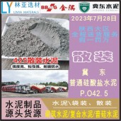 23年7月28日西安冀東盾石牌普通硅酸鹽P.O42.5水泥（散）