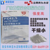 陜西渭南冀東水泥最新價格 復合硅酸鹽P.C42.5（袋）批發